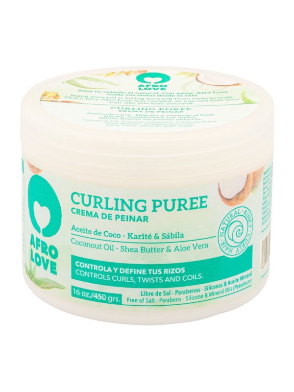 Afro Love curl enhancing styling cream silicone free paraben free mineral oil free