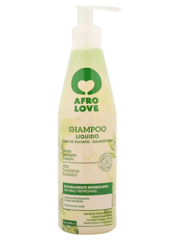 Afro Love shampoo sls free paraben free silicone free