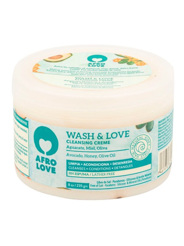Afro Love Cowash for curly hair sls free paraben free silicone free