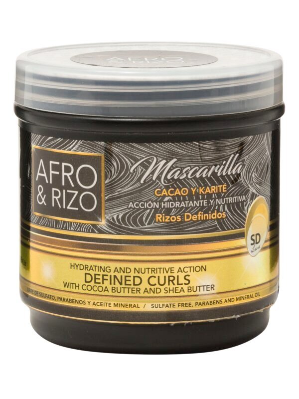 Afro y Rizo Hair Mask For Curly Hair